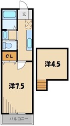 クレセントハイツＴＯＫＹＵの物件間取画像